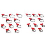 Hadicová spona s motýlkem MECHANIC CONNECT SET 20, 10-44mm, 20ks SIXTOL – Sleviste.cz