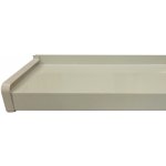 Bravo Parapet venkovní hliníkový bílý, 165x1200mm