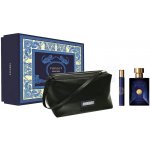 Versace Pour Homme Dylan Blue EDT 100 ml + EDT 10 ml + kosmetická taštička dárková sada – Sleviste.cz