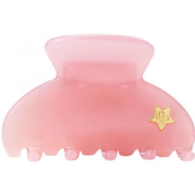 By Eloise Medium Hair Claw Gold Star Blush – Zboží Dáma