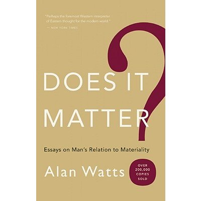 Does it Matter? - Watts Alan – Hledejceny.cz