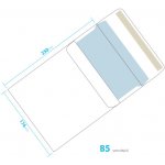 Dopisní obálka - B5 samolepící – Zboží Živě