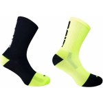 Fila Sada dvou párů běžeckých ponožek ve světle zelené a černé – Zboží Mobilmania
