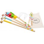 Bigjigs Toys Dřevěný kroket Garden – Sleviste.cz