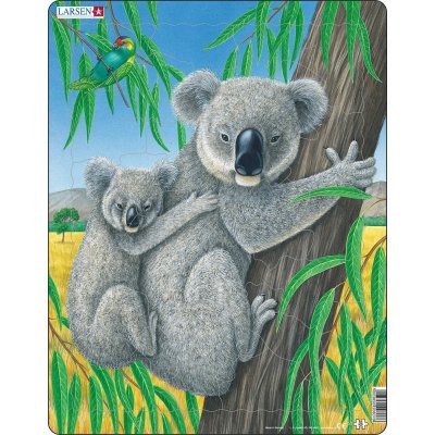 Jaku Trade MAXI Medvídek Koala s mládětem 25 dílků