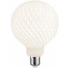 Žárovka Paulmann P 29077 White Lampion Filament 230V LED Globe G125 E27 4,3W 3000K stmívatelné bílá