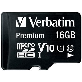 Verbatim MicroSDHC 16 GB 44082