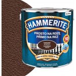 Akzo Nobel Hammerite přímo na rez hladký-tmavě hnědý,2,5L – HobbyKompas.cz
