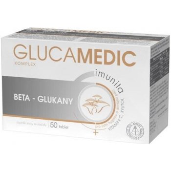 Glucamedic komplex s xylitolem a vitaminem C 50 tablet