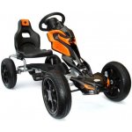 Go-kart Velká šlapací motorkára Scout oranžová EVA kola – Zboží Mobilmania