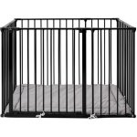 Baby Dan dětská ohrádka Supreme Olaf Rectangle černá s matrací – Sleviste.cz