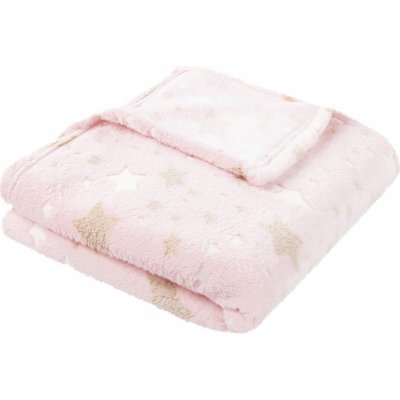 LIVARNO home Hebká deka světle růžová 130x170 – Zboží Dáma