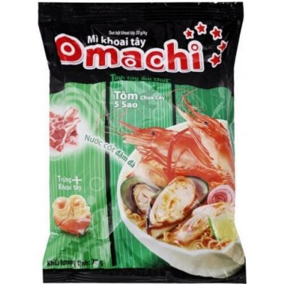 Omachi instantní polévka s příchutí krevetovou 79 g – Zboží Dáma