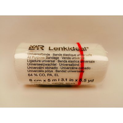 Lenkideal obinadlo elastické krátký tah 8cm x 5m/1 ks – Hledejceny.cz
