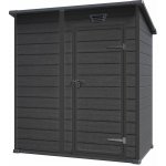 Keter Essential 6 x 4 tmavě šedý/černý – Zboží Mobilmania