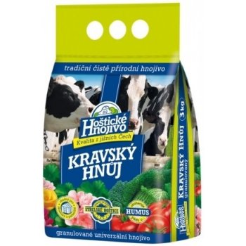 Nohelgarden Hnůj kravský HOŠTICKÝ 3 kg