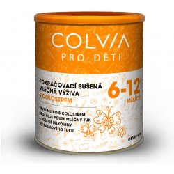 COLVIA kojenecké mléko s colostrem 6 - 12 měsíců 400 g