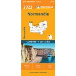 Michelin vydavatelství mapa Normandy (Normandie) 1:200 t. – Sleviste.cz