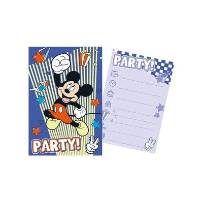 Pozvánky na párty Mickey Mouse – Zbozi.Blesk.cz