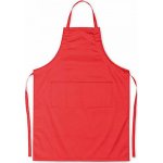 Sol's Gastro zástěra Granada s nastavitelným laclem a dvěma kapsami červená 98 x 70 cm L04341 – Hledejceny.cz