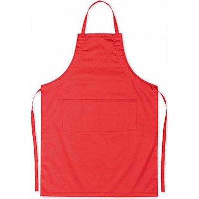 Sol's Gastro zástěra Granada s nastavitelným laclem a dvěma kapsami červená 98 x 70 cm L04341 – Hledejceny.cz