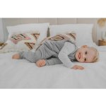 Sleepee spací pytel s nohavicemi Melange Grey Mint – Hledejceny.cz