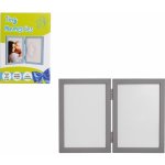 Licofun Otisk ručičky nebo nožičky dřevěný rám Růžová barva písku – Zboží Mobilmania