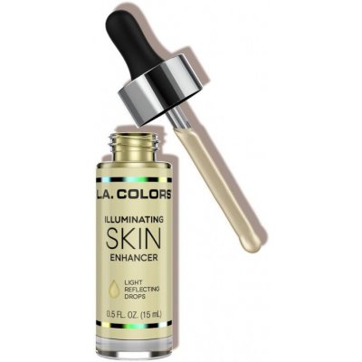 L.A. Colors Illuminating Skin Enhancer Tekutý rozjasňovač CID242 Liquid Gold 15 ml