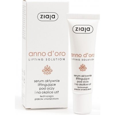 Ziaja Anno D'oro Lifting Solution 40+ aktívne liftingové sérum pod oči a okolo móla 30 ml