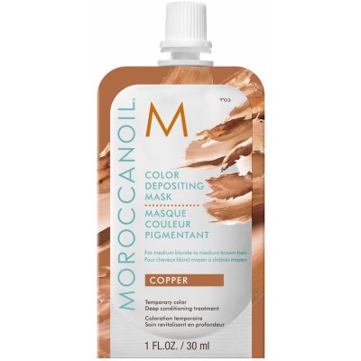 Moroccanoil Bright Copper Color Depositing Mask 30 ml – Zboží Dáma