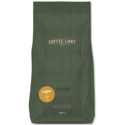 Coffee Limit Ethiopie Sidamo zrnková 1 kg – Hledejceny.cz