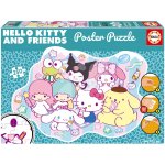 EDUCA Poster Hello Kitty a přátelé 250 dílků – Hledejceny.cz