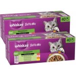 WHISKAS Tasty Mix Výběr šéfkuchaře v omáčce 40 x 85 g – Hledejceny.cz