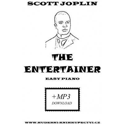 Scott Joplin The Entertainer noty na snadný klavír + audio – Zbozi.Blesk.cz