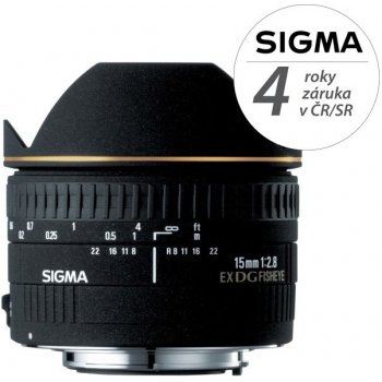 SIGMA 15mm f/2.8 EX DG FishEye Canon