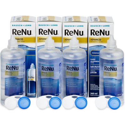 Bausch & Lomb ReNu Advanced 4 x 360 ml – Zbozi.Blesk.cz