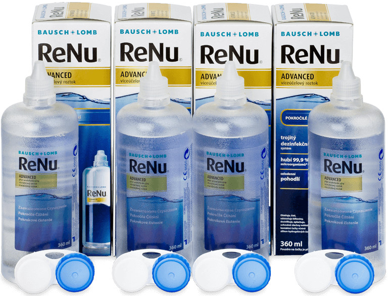 Bausch & Lomb ReNu Advanced 4 x 360 ml