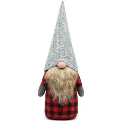TUTUMI Vánoční skřítek červený flanel 40cm – Hledejceny.cz