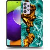 Pouzdro a kryt na mobilní telefon Samsung Picasee silikonové Samsung Galaxy A52 5G Goldsky čiré