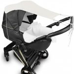 Baby Nellys Mušelínová stříška NATURE smetanová – Zboží Mobilmania