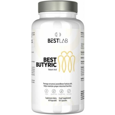 BestLab BestButyric Butyrát sodný 60 kapslí – Hledejceny.cz