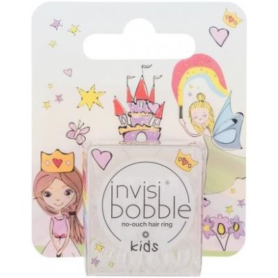 Invisibobble Kids Hair Ring gumička na vlasy pro děti gumička na vlasy 3 ks Princess Sparkle