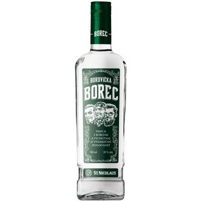 Borovička Borec 38% 0,7 l (holá láhev) – Hledejceny.cz