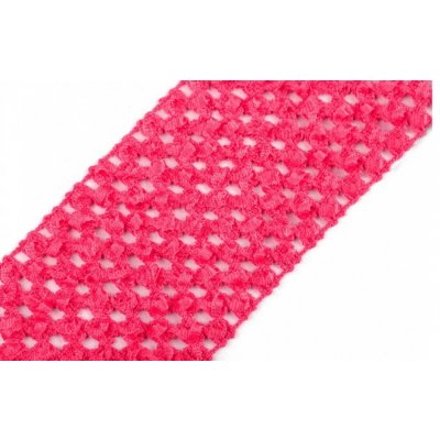 Síťovaná pruženka tutu 7cm - růžová malinová – Zboží Dáma