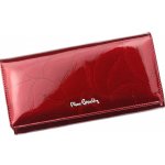 Pierre Cardin Červená lesklá kožená peněženka LEAF 100 – Hledejceny.cz