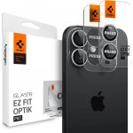 Spigen Glass tR EZ Fit Optik Pro 2 kusy, stříbrné - iPhone 17 (AGL10126) – Zboží Živě