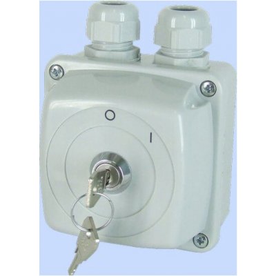 Elektromet Vačkový spínač 0-I 16A 3P s klíčovým spínačem v krytu IP44 Bow E16-13z/z 951680 – Hledejceny.cz