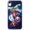 Pouzdro a kryt na mobilní telefon Apple AppleMix MARVEL Apple iPhone Xr - Avengers - gumové