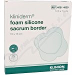 Kliniderm sil.pěn.SACR.BORDER 15 x 15 5 ks – Zboží Dáma