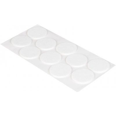Walteco Filcové podložky, průměr 45mm, samolepící, bílé, 10 ks , 85067 – Hledejceny.cz
